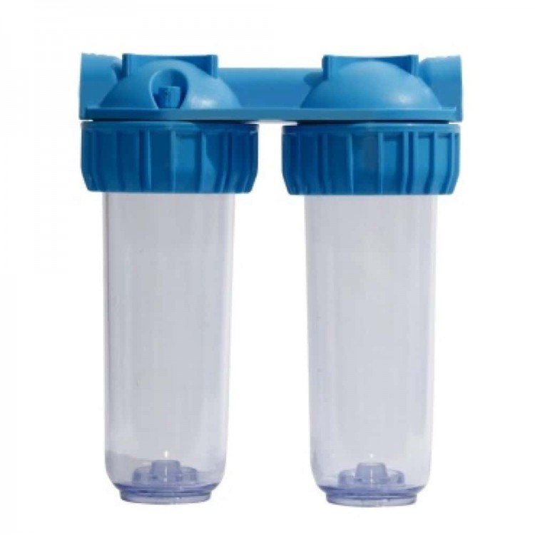 купити Колба 3Р DUO 10" 3/4" в комплекті ключ, кріплення AquaKut (10708) - AquaKut Водомет в Києві купити Колба 3Р DUO 10" 3/4" в комплекті ключ, кріплення AquaKut (10708) - AquaKut Водомет в Києві