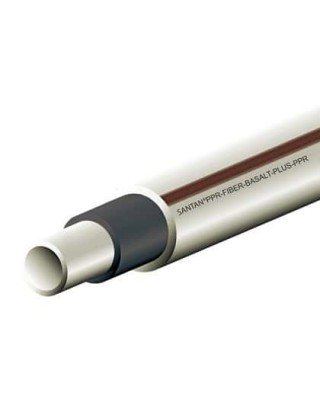 PPR труба SANTAN Basalt 25 мм PPR-Basalt-PPR PPR труба SANTAN Basalt 25 мм PPR-Basalt-PPR
