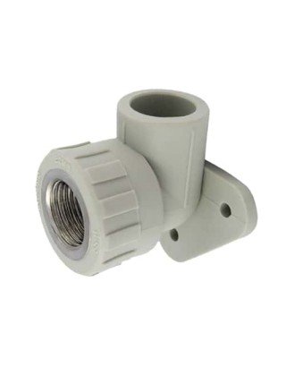 Кут монтажний PP-R SANTAN 20х1/2 Кут монтажний PP-R SANTAN 20х1/2