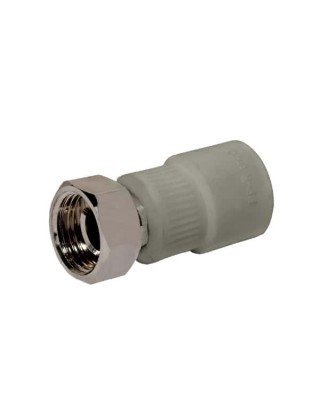 Муфта з накидною гайкою PP-R SANTAN 25х3/4 Муфта з накидною гайкою PP-R SANTAN 25х3/4