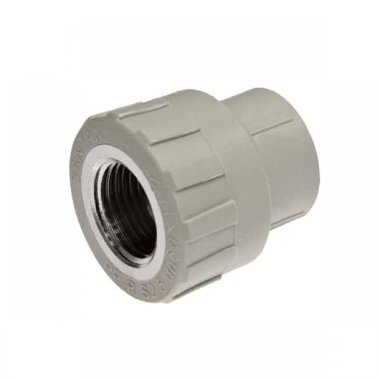 Купити Муфта PP-R SANTAN 50х1 1/2" з внутрішнім різьбленням - SANTAN Водомет в Києві