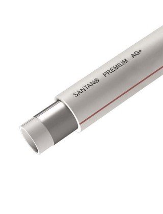 Труба поліпропіленова PPR SANTAN Premium Composite 32 мм PPR-AL-PPR 32 х 5,4 мм Труба поліпропіленова PPR SANTAN Premium Composite 32 мм PPR-AL-PPR 32 х 5,4 мм
