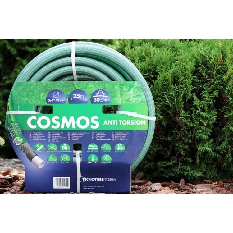 купити Шланг Tecnotubi Cosmos садовий для поливу діаметр 3/4 дюйма, довжина 25 м (CS 3/4 25) - Tecnotubi Водомет в Києві купити Шланг Tecnotubi Cosmos садовий для поливу діаметр 3/4 дюйма, довжина 25 м (CS 3/4 25) - Tecnotubi Водомет в Києві
