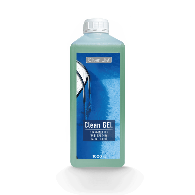 купити «Silver Life» для очищення чаші басейну і ватерлінії від нальоту (Clean Gel), 1л - СВОД Водомет в Києві купити «Silver Life» для очищення чаші басейну і ватерлінії від нальоту (Clean Gel), 1л - СВОД Водомет в Києві