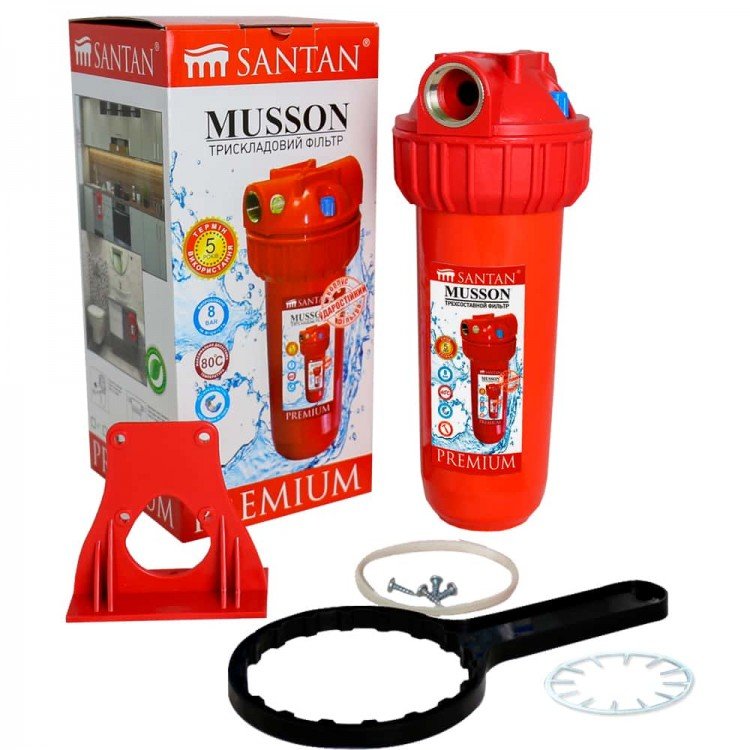 купити Фільтр для очищення води SANTAN Musson 3PS, 1/2" - SANTAN Водомет в Києві