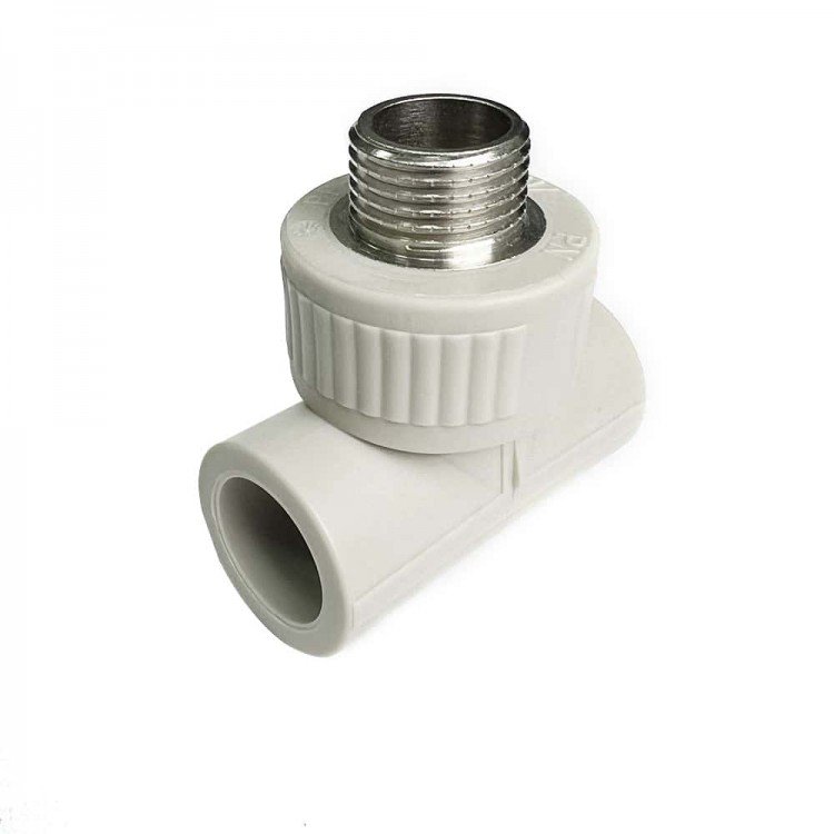 Купити Трійник PP-R SANTAN Profi 50х1/2"х50 із зовнішнім різьбленням - SANTAN Водомет в Києві Купити Трійник PP-R SANTAN Profi 50х1/2"х50 із зовнішнім різьбленням - SANTAN Водомет в Києві