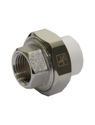Зганяння-американка PP-R SANTAN 25х3/4 Зганяння-американка PP-R SANTAN 25х3/4