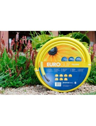 Шланг для поливу Tecnotubi Euro Guip Yellow садовий діаметр 5/8 дюйма, довжина 50 м (EGY 5/8 50) Шланг для поливу Tecnotubi Euro Guip Yellow садовий діаметр 5/8 дюйма, довжина 50 м (EGY 5/8 50)