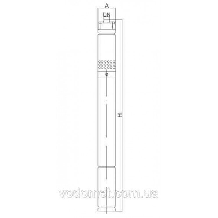Насос глибинний 2 QGD 1-50-0.28 kw EUROAQUA - Насос глибинний 2 QGD 1-50-0.28 kw EUROAQUA - Магазин Водомет - Центробіжні погружні