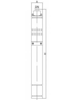 303002 - Глибинний насос Delta 4QGD 2.2-60 0.5kw 303002 - Глибинний насос Delta 4QGD 2.2-60 0.5kw