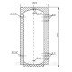 Теплоакумулятор Thermo Alliance ТА Mini-00 130 40 мм - Thermo Alliance Теплоакумулятор Thermo Alliance ТА Mini-00 130 40 мм - Thermo Alliance Магазин Водомет - Буферні ємності