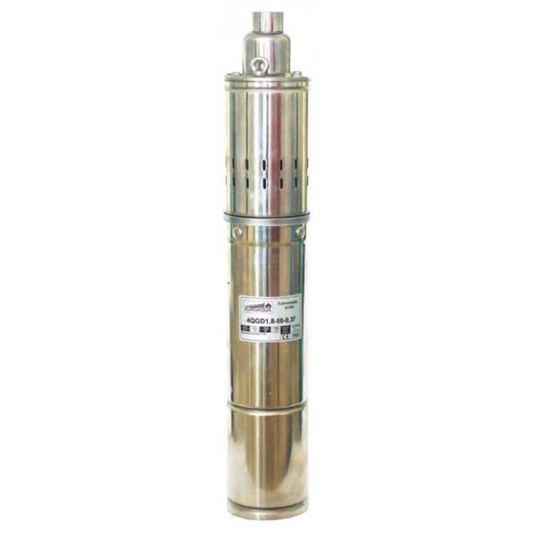 Насос глибинний 4 QGD 1,5-120-1,1 kw EUROAQUA - Насос глибинний 4 QGD 1,5-120-1,1 kw EUROAQUA - Магазин Водомет - Центробіжні погружні
