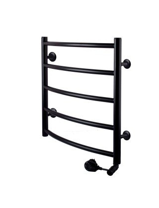Рушникосушарка UNIO LD ER 500-500-5 BLK Драбинка Дуга електро чорна Рушникосушарка UNIO LD ER 500-500-5 BLK Драбинка Дуга електро чорна
