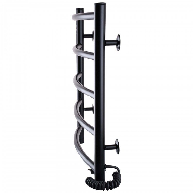 Рушникосушарка UNIO LD ER 500-500-5 BLK Драбинка Дуга електро чорна - UNIO Рушникосушарка UNIO LD ER 500-500-5 BLK Драбинка Дуга електро чорна - UNIO Магазин Водомет - Рушникосушки