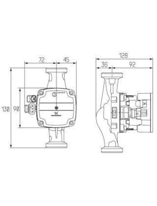 Насос циркуляційний Grundfos UPM3 HYBRID 25-70 Icma № Р328 Насос циркуляційний Grundfos UPM3 HYBRID 25-70 Icma № Р328