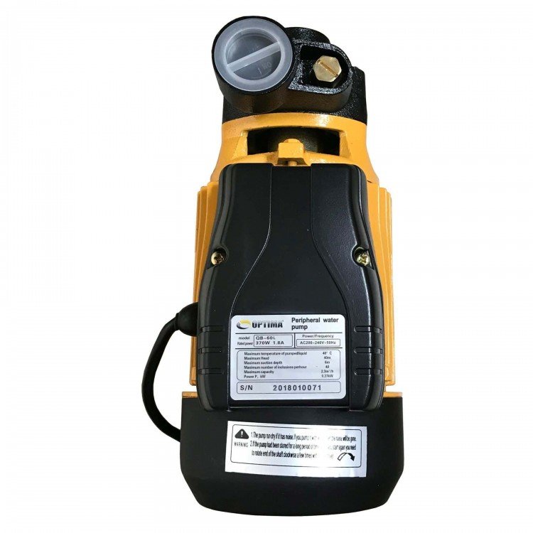 Насос вихровий Оptima QB-60 L 0,37кВт - Optima Магазин Водомет - Вихрові