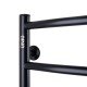 Рушникосушарка UNIO LD ER 700-500-7 BLK Драбинка Дуга електро чорна - UNIO Рушникосушарка UNIO LD ER 700-500-7 BLK Драбинка Дуга електро чорна - UNIO Магазин Водомет - Рушникосушки