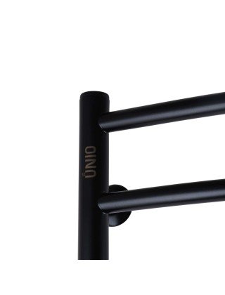 Рушникосушарка UNIO LDE EL 1200-500-12 BLK Драбинка Дуга Еліт електро чорна Рушникосушарка UNIO LDE EL 1200-500-12 BLK Драбинка Дуга Еліт електро чорна