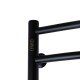 Рушникосушарка UNIO LDE EL 1200-500-12 BLK Драбинка Дуга Еліт електро чорна - UNIO Магазин Водомет - Рушникосушки