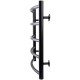 Рушникосушарка UNIO LD W 500-500-5 BLK Драбинка Дуга вода чорна - UNIO Рушникосушарка UNIO LD W 500-500-5 BLK Драбинка Дуга вода чорна - UNIO Магазин Водомет - Рушникосушки