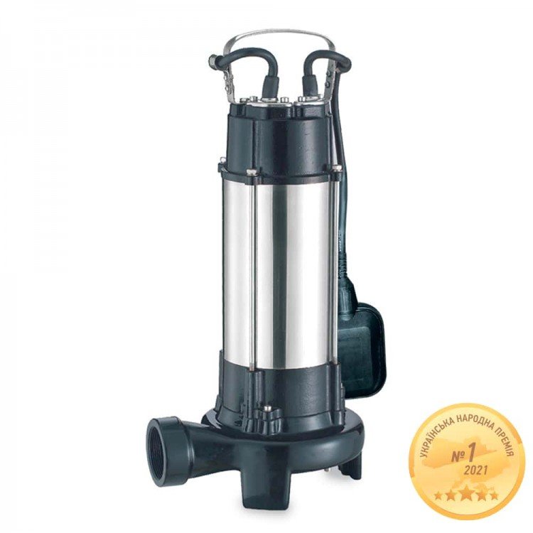 Насос каналізаційний 1.3кВт Hmax 12м Qmax 300л/хв (з ножем) AQUATICA (773332) - Aquatica Насос каналізаційний 1.3кВт Hmax 12м Qmax 300л/хв (з ножем) AQUATICA (773332) - Aquatica Магазин Водомет - Дренажні та каналізаційні насоси