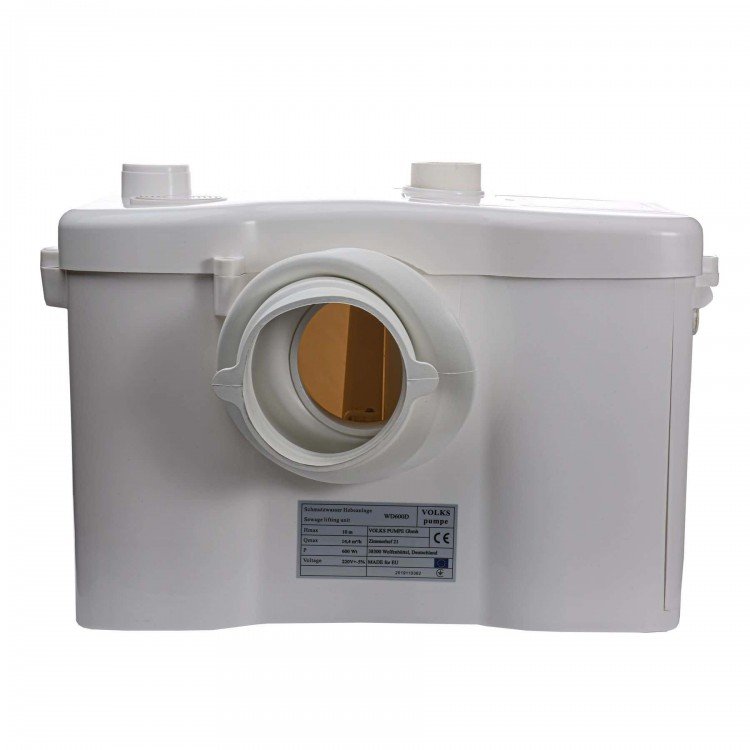 Каналізаційна установка VOLKS pumpe WC600D (WC3) - VOLKS Каналізаційна установка VOLKS pumpe WC600D (WC3) - VOLKS Магазин Водомет - Каналізаційні установки