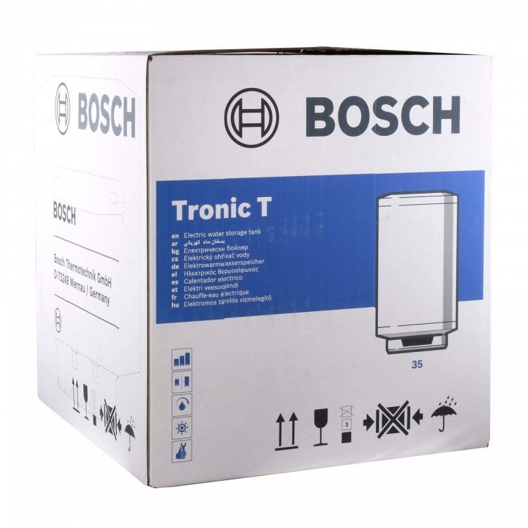 Водонагрівач Bosch Tronic 8000 T ES 035-5 1200W сухий ТЕН, електронне керування -  Магазин Водомет - Електричні водонагрівачі