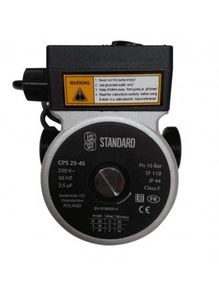 Насос циркуляційний Standart CPS 25-4S 180 для систем опалення та тепла підлога