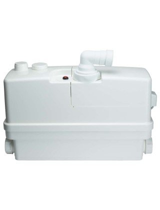 Станція каналізаційна 0.6кВт Hmax 8.5м Qmax 110л/хв 3 входу LEO 3.0 WC601С (776918)