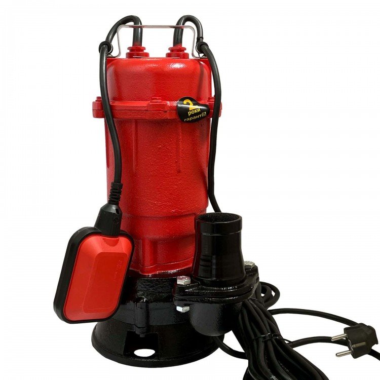 Насос фекальний Optima WQD8-12 0,9кВт - Optima Насос фекальний Optima WQD8-12 0,9кВт - Optima Магазин Водомет - Дренажні та каналізаційні насоси