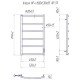 Рушникосушка Mario Класик HP-I 800х530/85 TR KT - Mario Магазин Водомет - Рушникосушки