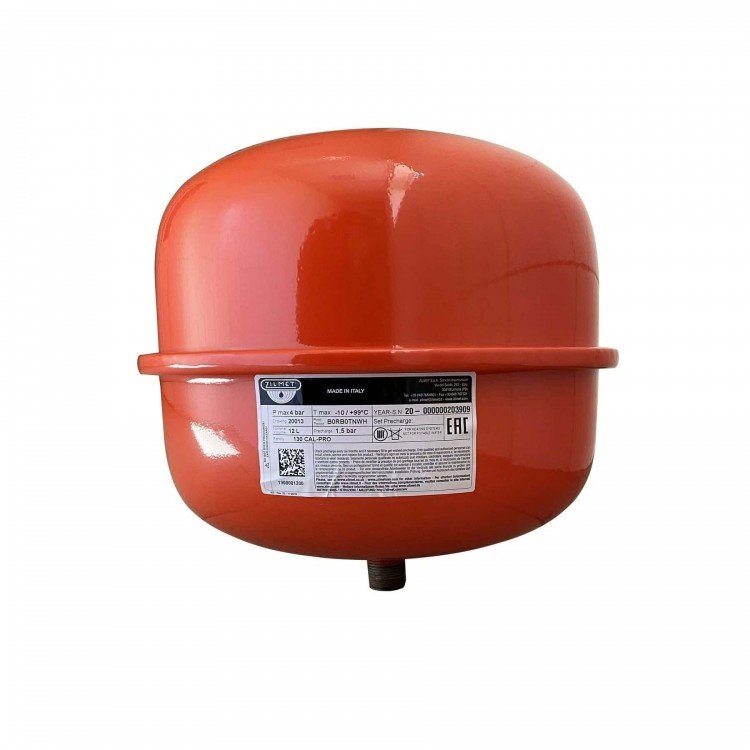 Бак Zilmet cal-pro для систем опалення 12л. 4bar ( 1300001200 ) - Zilmet Бак Zilmet cal-pro для систем опалення 12л. 4bar ( 1300001200 ) - Zilmet Магазин Водомет - Розширювальні баки