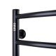 Рушникосушарка UNIO LD EL 700-500-7 BLK Драбинка Дуга електро чорна - UNIO Рушникосушарка UNIO LD EL 700-500-7 BLK Драбинка Дуга електро чорна - UNIO Магазин Водомет - Рушникосушки