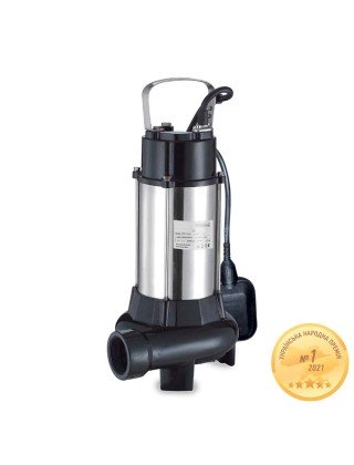 Насос каналізаційний 1.1кВт Hmax 7м Qmax 270л/хв (з ножем) AQUATICA (773331)