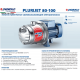 Багатоступінчастий самовсмоктуючий насос Pedrollo PLURIJETm 3/80X (230V) - Багатоступінчастий самовсмоктуючий насос Pedrollo PLURIJETm 3/80X (230V) - Магазин Водомет - Поверхневі насоси