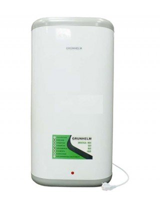 Водонагрівач GBH I-50SS DDFLAT; 2н/ж баки, LCD дисплей, ел.упр., 50л,1600Вт Grunhelm Водонагрівач GBH I-50SS DDFLAT; 2н/ж баки, LCD дисплей, ел.упр., 50л,1600Вт Grunhelm