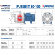 Багатоступінчастий самовсмоктуючий насос Pedrollo PLURIJETm 4/100X (230V) - Багатоступінчастий самовсмоктуючий насос Pedrollo PLURIJETm 4/100X (230V) - Магазин Водомет - Поверхневі насоси