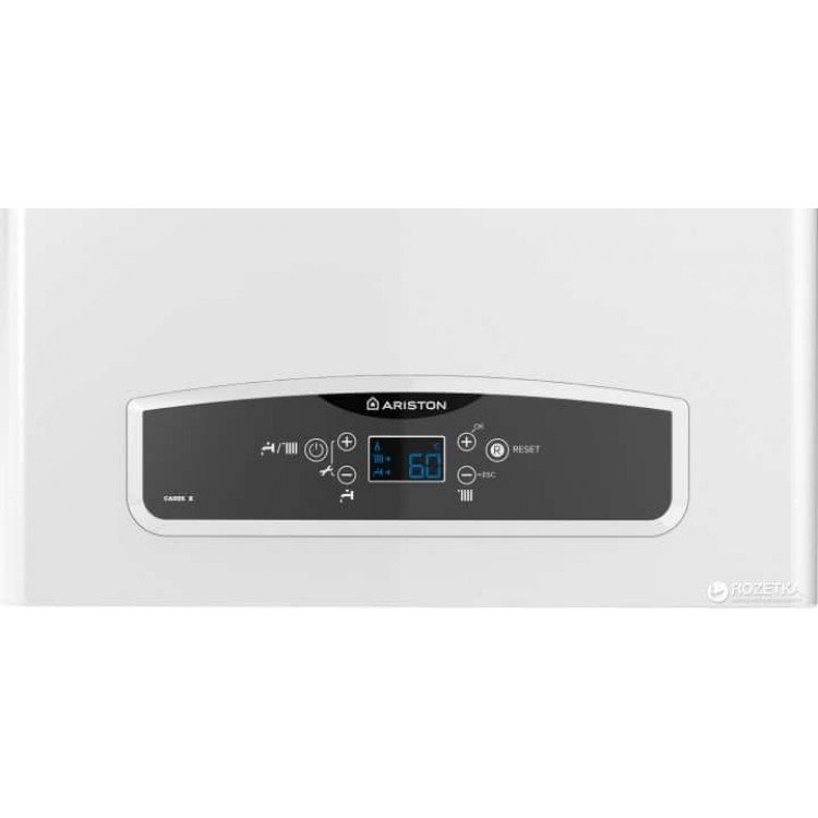 Котел газовий ARISTON CARES Х 24 CF NG двоконтурний (дим) - Ariston Котел газовий ARISTON CARES Х 24 CF NG двоконтурний (дим) - Магазин Водомет - 1БАЗА