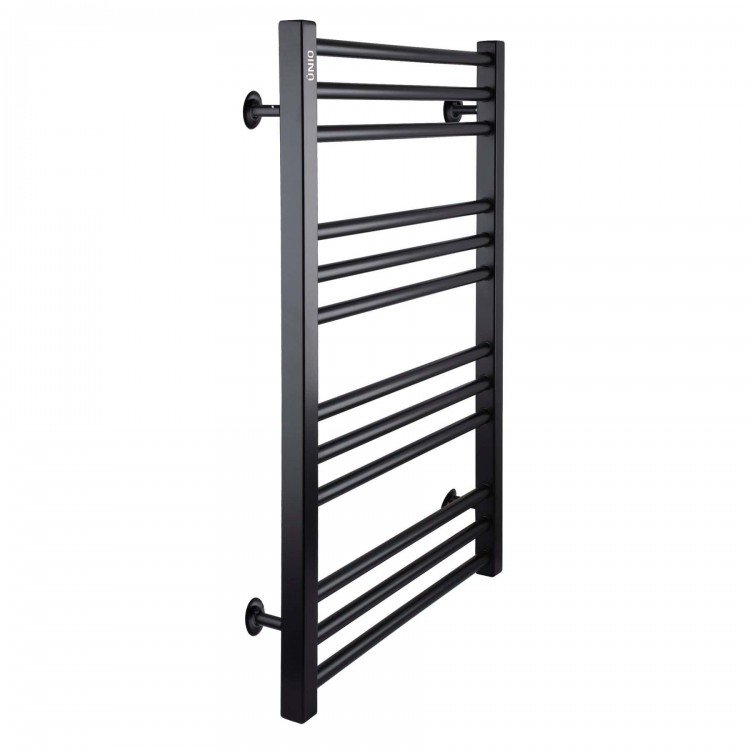 Рушникосушарка UNIO MS W 800-500-12 BLK Модена вода чорна - UNIO Рушникосушарка UNIO MS W 800-500-12 BLK Модена вода чорна - UNIO Магазин Водомет - Рушникосушки
