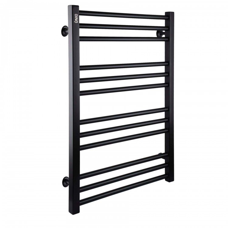 Рушникосушарка UNIO MS W 800-500-12 BLK Модена вода чорна - UNIO Рушникосушарка UNIO MS W 800-500-12 BLK Модена вода чорна - UNIO Магазин Водомет - Рушникосушки