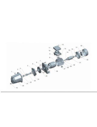 Самовсмоктуючий струменевий насос Shimge JET 550A