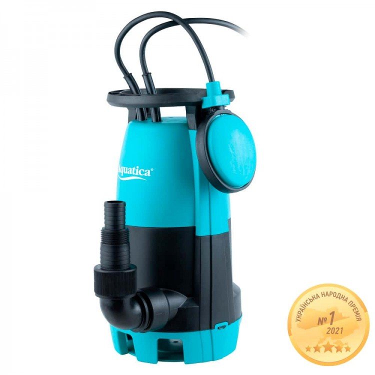 Насос дренажний садовий 3в1 0.5кВт Hmax 6.1м Qmax 210л/хв AQUATICA XKJa500E (773133) - Aquatica Насос дренажний садовий 3в1 0.5кВт Hmax 6.1м Qmax 210л/хв AQUATICA XKJa500E (773133) - Aquatica Магазин Водомет - Дренажні насоси