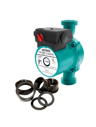 Насос циркуляційний 75Вт Hmax 4м Qmax 40л/хв Ø1 1/2" 180мм зел+гайки Ø1 WETRON LР525–4/180С (774312) Насос циркуляційний 75Вт Hmax 4м Qmax 40л/хв Ø1 1/2" 180мм зел+гайки Ø1 WETRON LР525–4/180С (774312)
