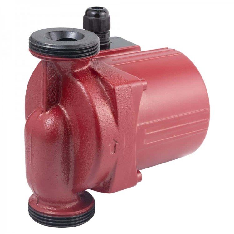 Насос циркуляційний 100Вт Hmax 6м Qmax 75л/хв ?1?" 130мм+гайки ?1" AQUATICA (774133) - Aquatica Магазин Водомет - Циркуляційні насоси