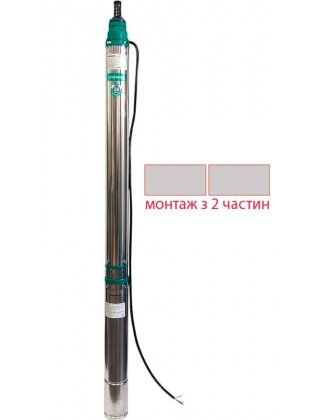 Насос свердловинний SHIMGE 3.5SE(m) 2/32T-1.8 кВт, Н 169(127)м, Q 75(40)л/хв, O89 мм, (кабель 3 м) Насос свердловинний SHIMGE 3.5SE(m) 2/32T-1.8 кВт, Н 169(127)м, Q 75(40)л/хв, O89 мм, (кабель 3 м)