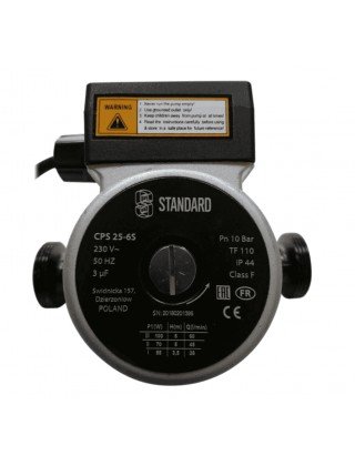 Насос циркуляційний Standart CPS 25-6S 130 для систем опалення та тепла підлога Насос циркуляційний Standart CPS 25-6S 130 для систем опалення та тепла підлога