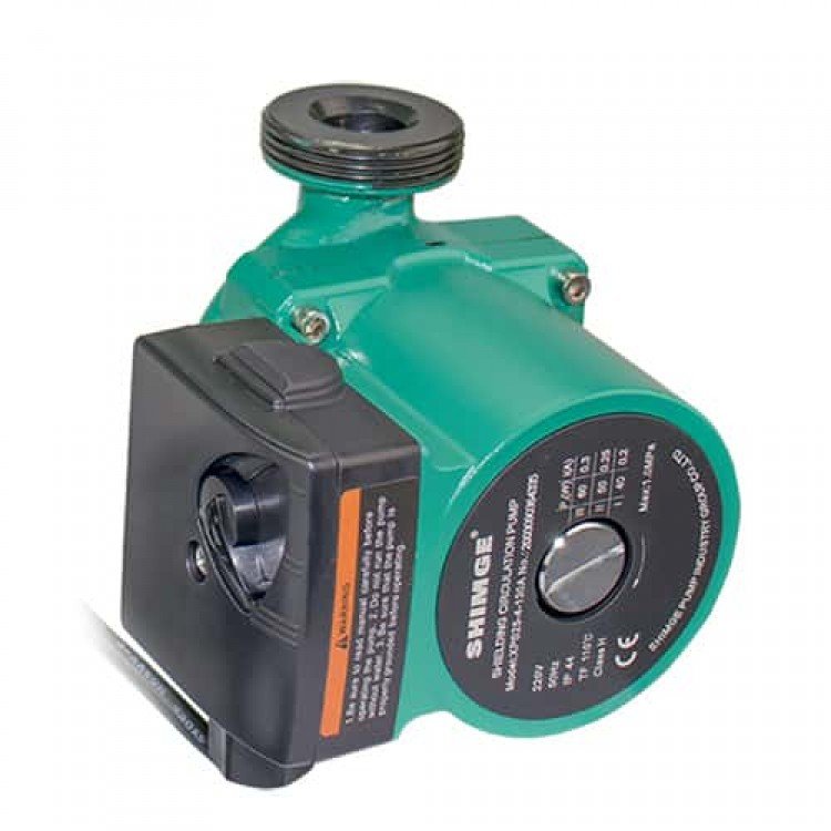 Насос циркуляційний SHIMGE XPS 25-4-130B, Qmax=3м³ - Shimge Насос циркуляційний SHIMGE XPS 25-4-130B, Qmax=3м³ - Shimge Магазин Водомет - Циркуляційні насоси