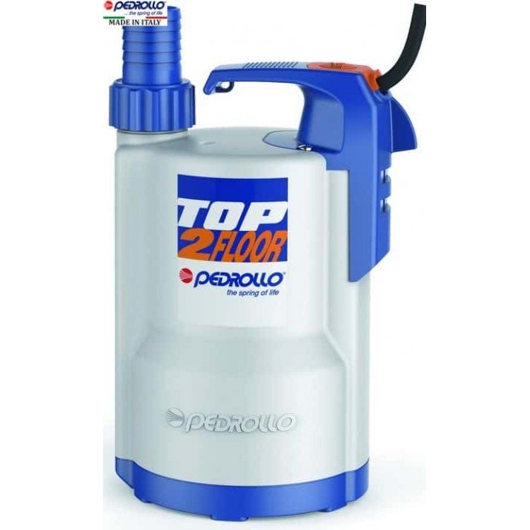 Дренажний насос Pedrollo TOP 1 - FLOOR/LA (230V) - Дренажний насос Pedrollo TOP 1 - FLOOR/LA (230V) - Магазин Водомет - Дренажні насоси
