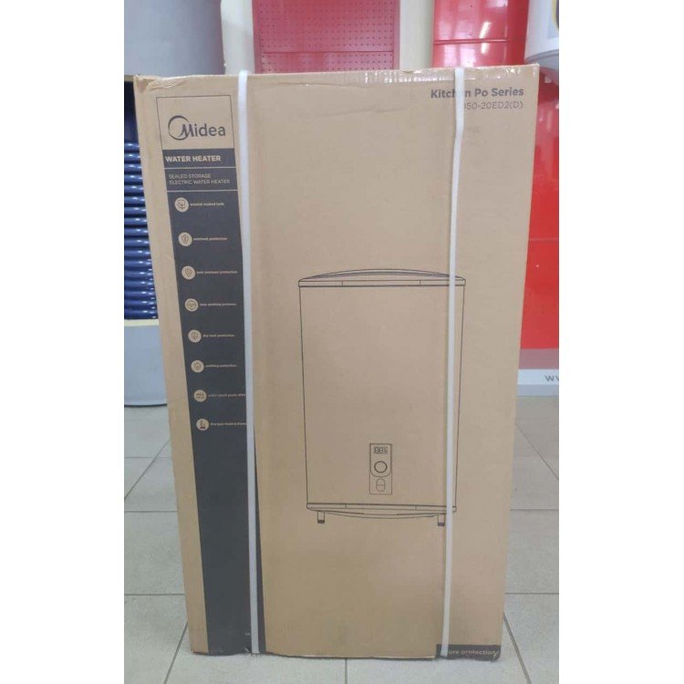 Водонагрівач Midea D50-20ED2(W) - Midea Водонагрівач Midea D50-20ED2(W) - Midea Магазин Водомет - Водонагрівачі пласкі