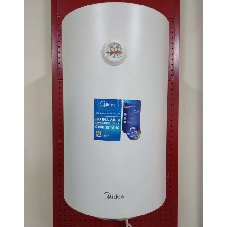 Водонагрівач Midea D50-15F6(W) - Midea Водонагрівач Midea D50-15F6(W) - Midea Магазин Водомет - З мокрим теном